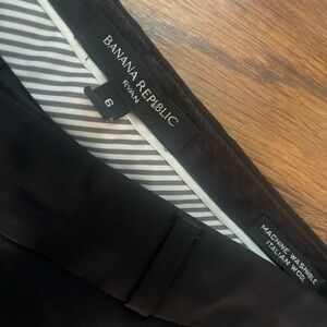 Banana Republic Classic Black Trousers